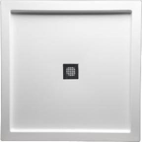 Shower Base with Square Drain S46436