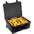 Waterproof Case with Yellow and Black Dividers Y9201