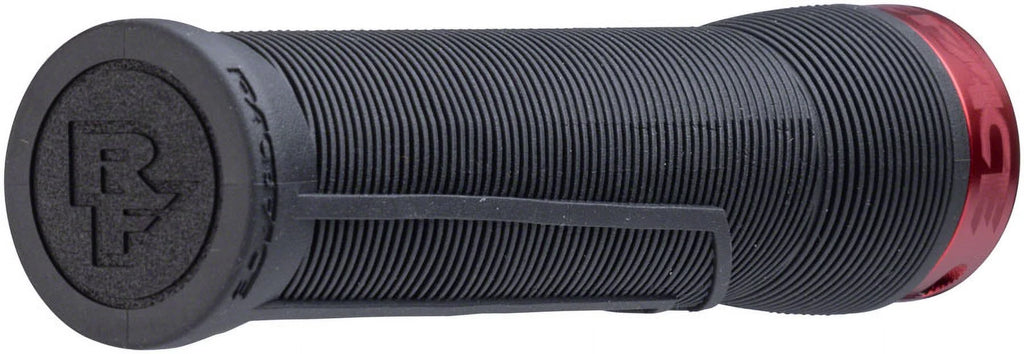 Black/Red Lock-On Grips V2341