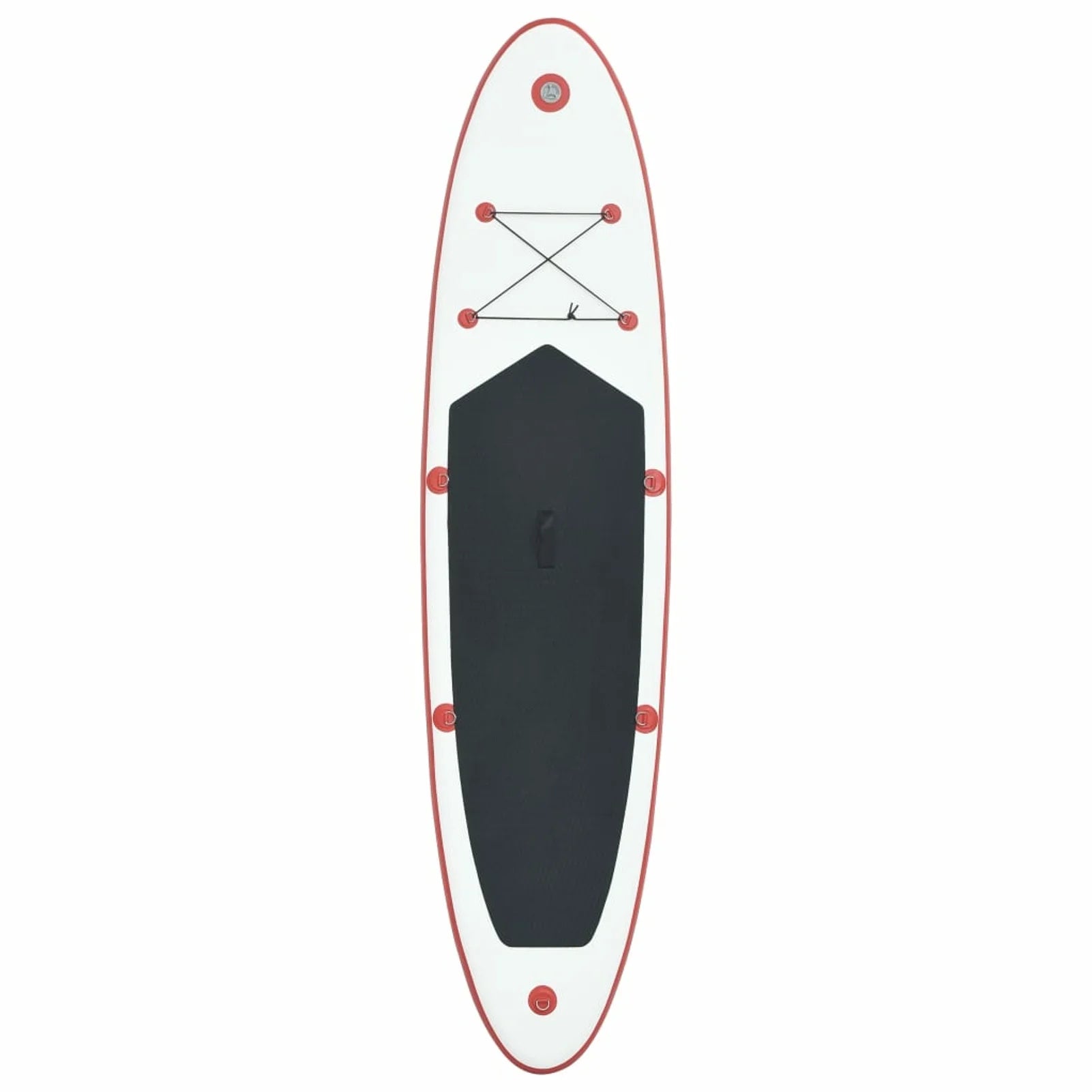 Red and White Inflatable Paddle Board Set B5638