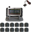 Tire Pressure Monitor with 12 Cap Sensors and Color Display I44305