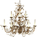 Etruscan Gold 9-Light Chandelier P71614