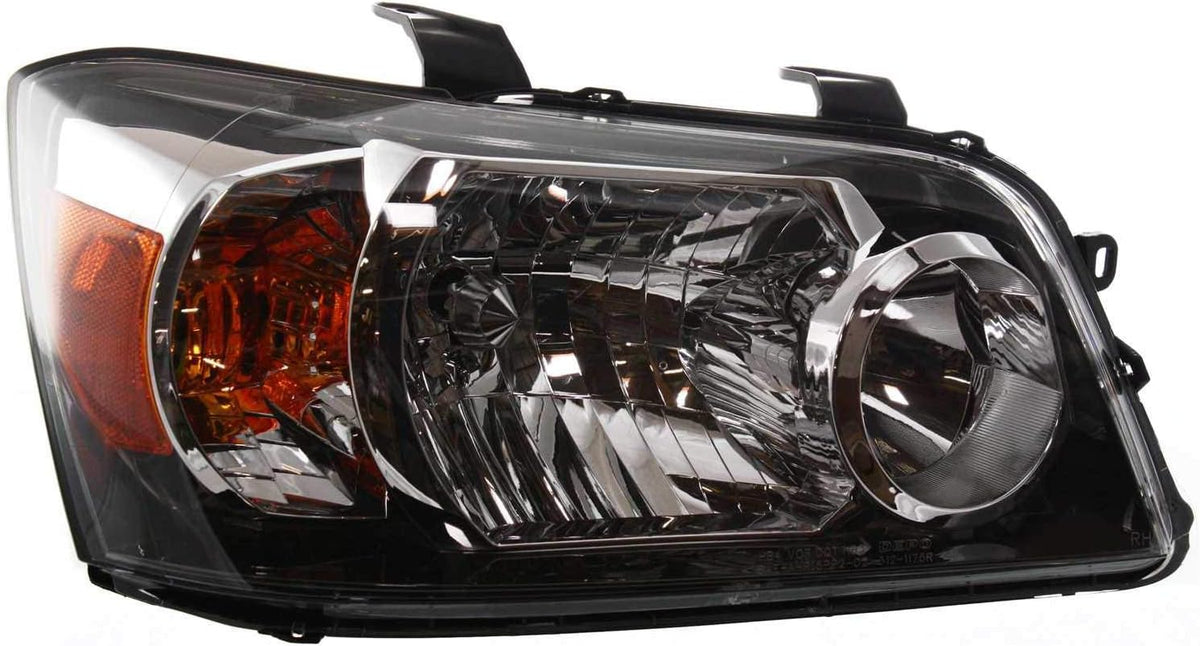 Headlight Lens and Housing Set of 2 for 2007 Toyota Highlander K2236