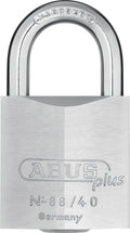 Solid Brass Padlock Keyed Alike, Pack of 2 C456765