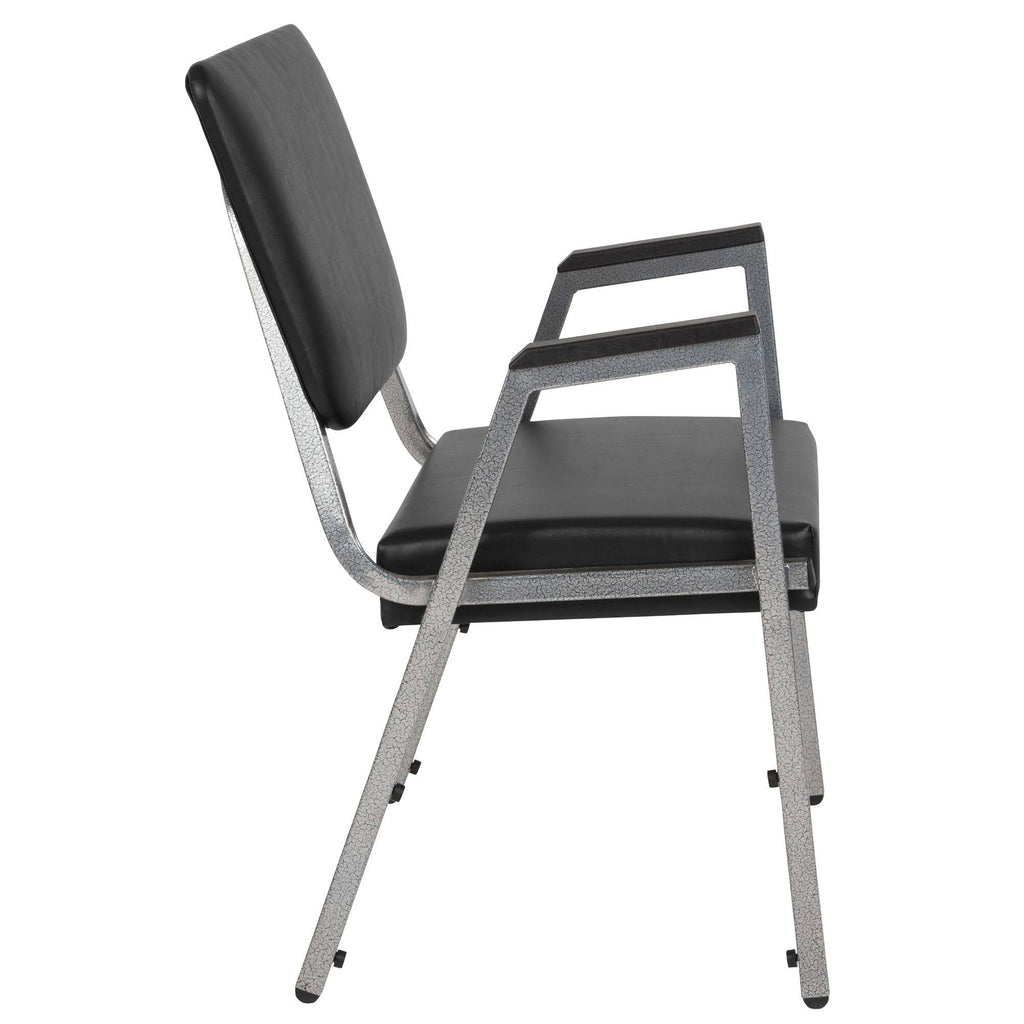 Black Vinyl Bariatric Arm Chair K69486