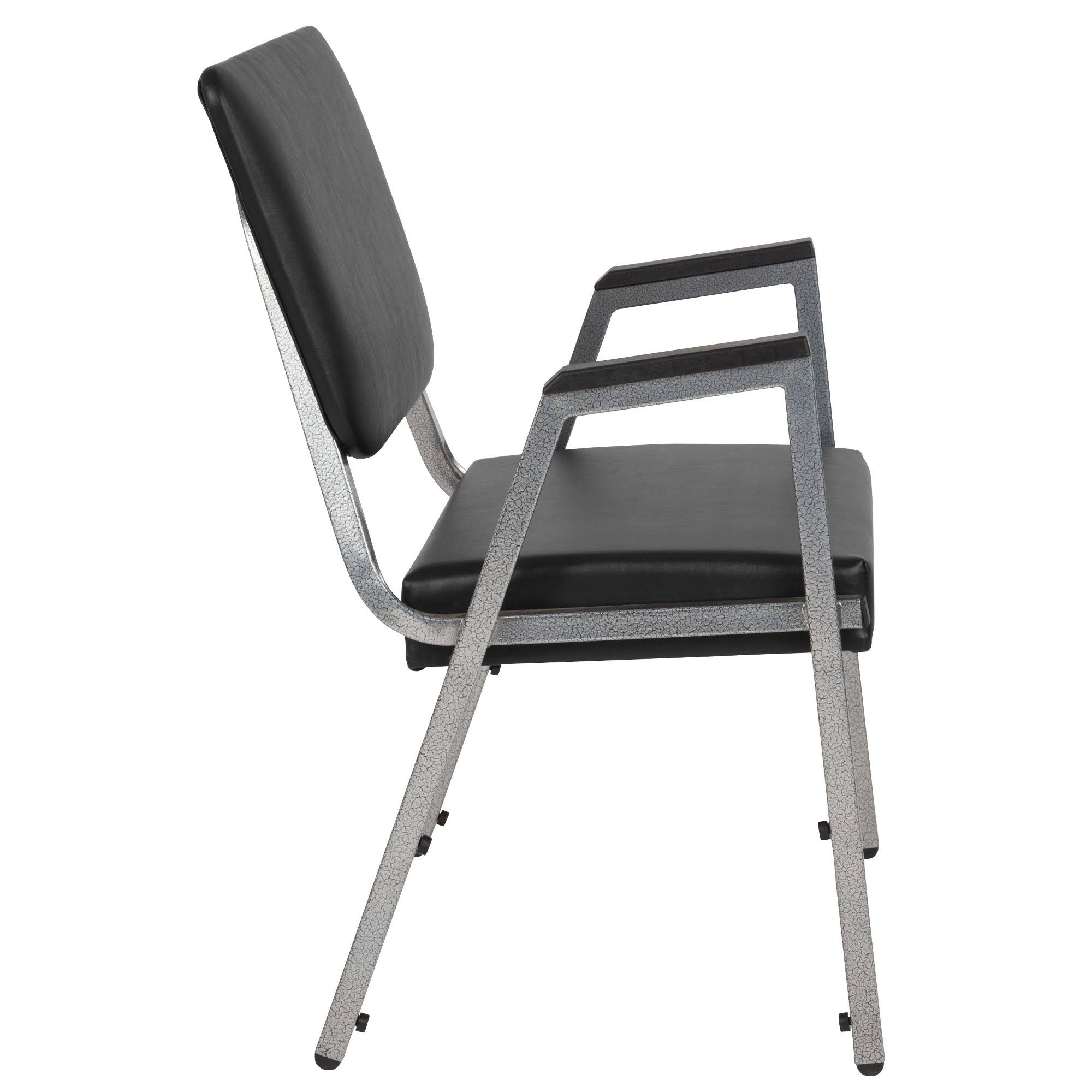 Black Vinyl Bariatric Arm Chair K69486