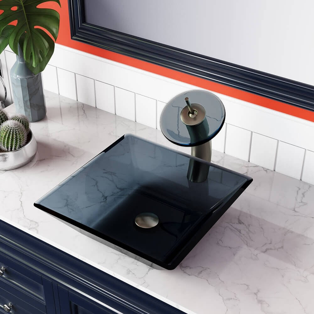 Chrome Vessel Faucet Ensemble U883
