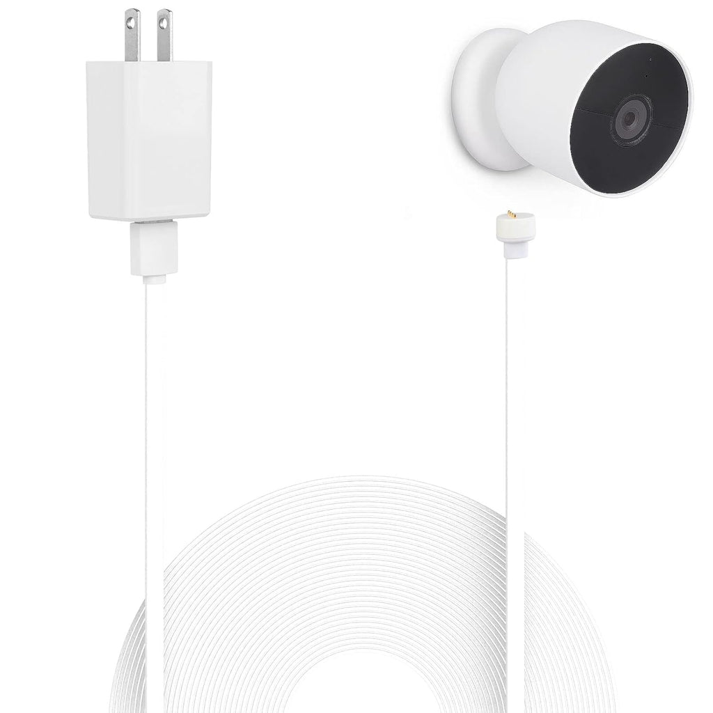 25 ft Weatherproof Charging Cable 3Pack-White R348