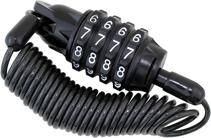 6 Feet Mini Combination Cable Lock O223