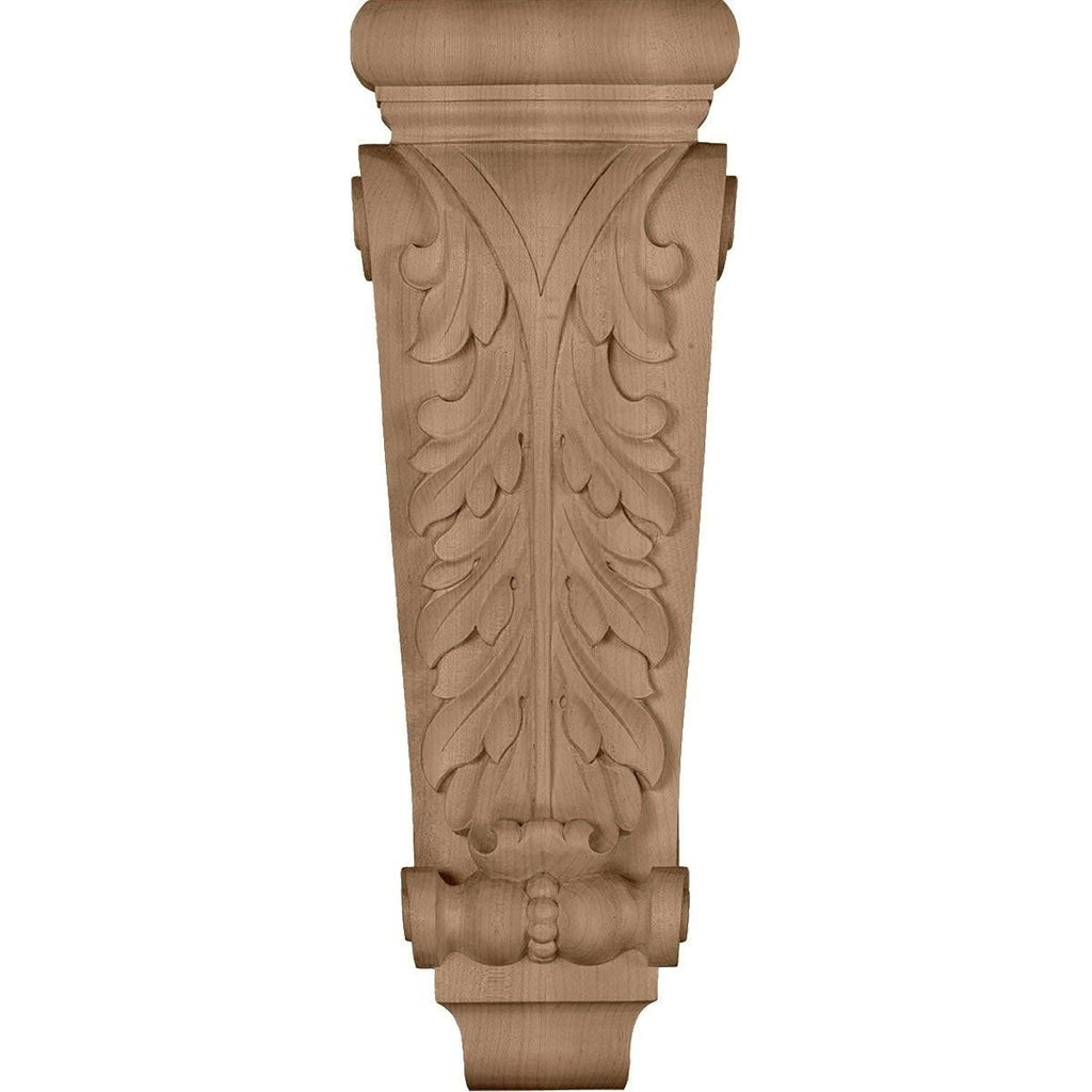 Cherry Small Acanthus Pilaster Corbel R986