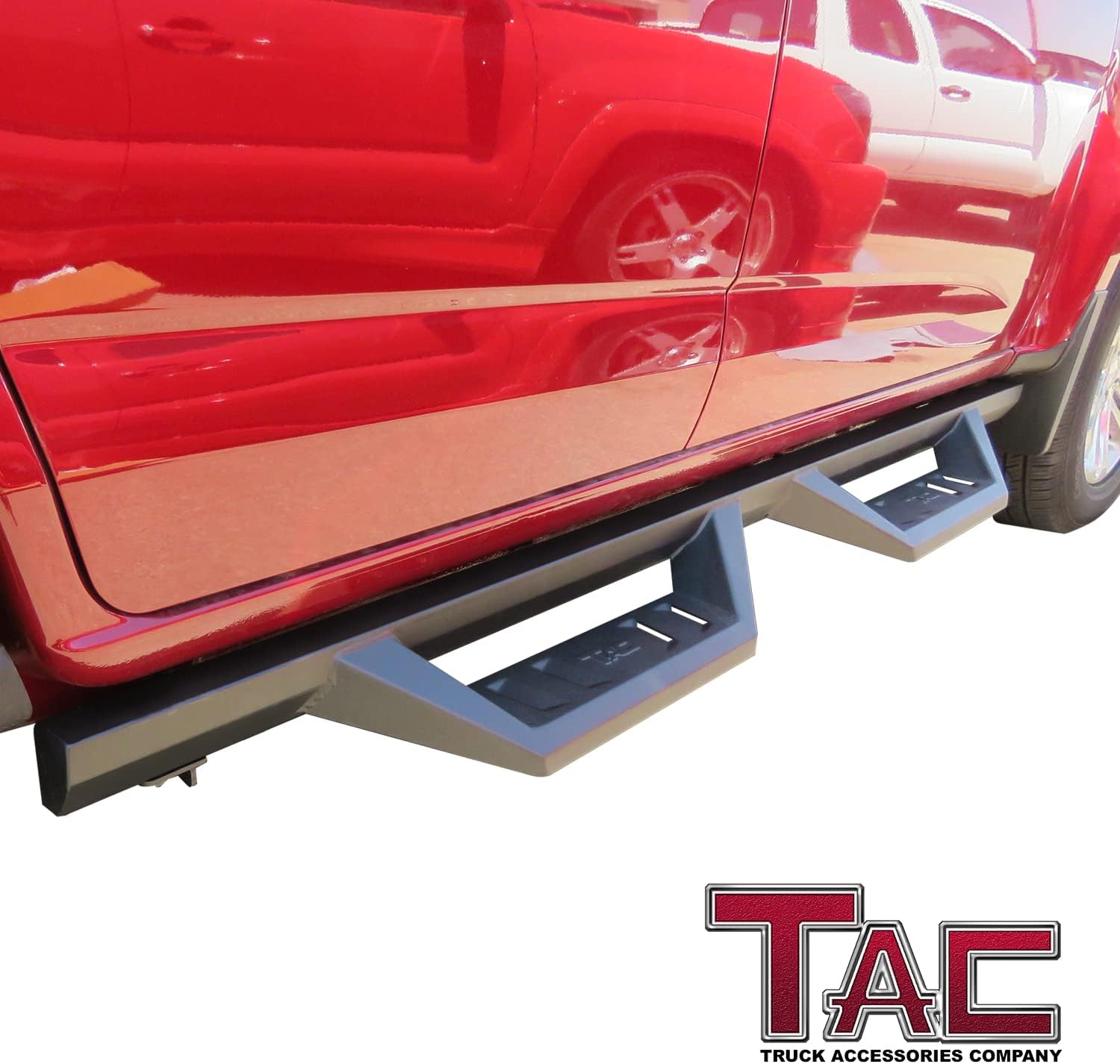 Black Side Steps Nerf Bars Running Boards (2pcs) N984415