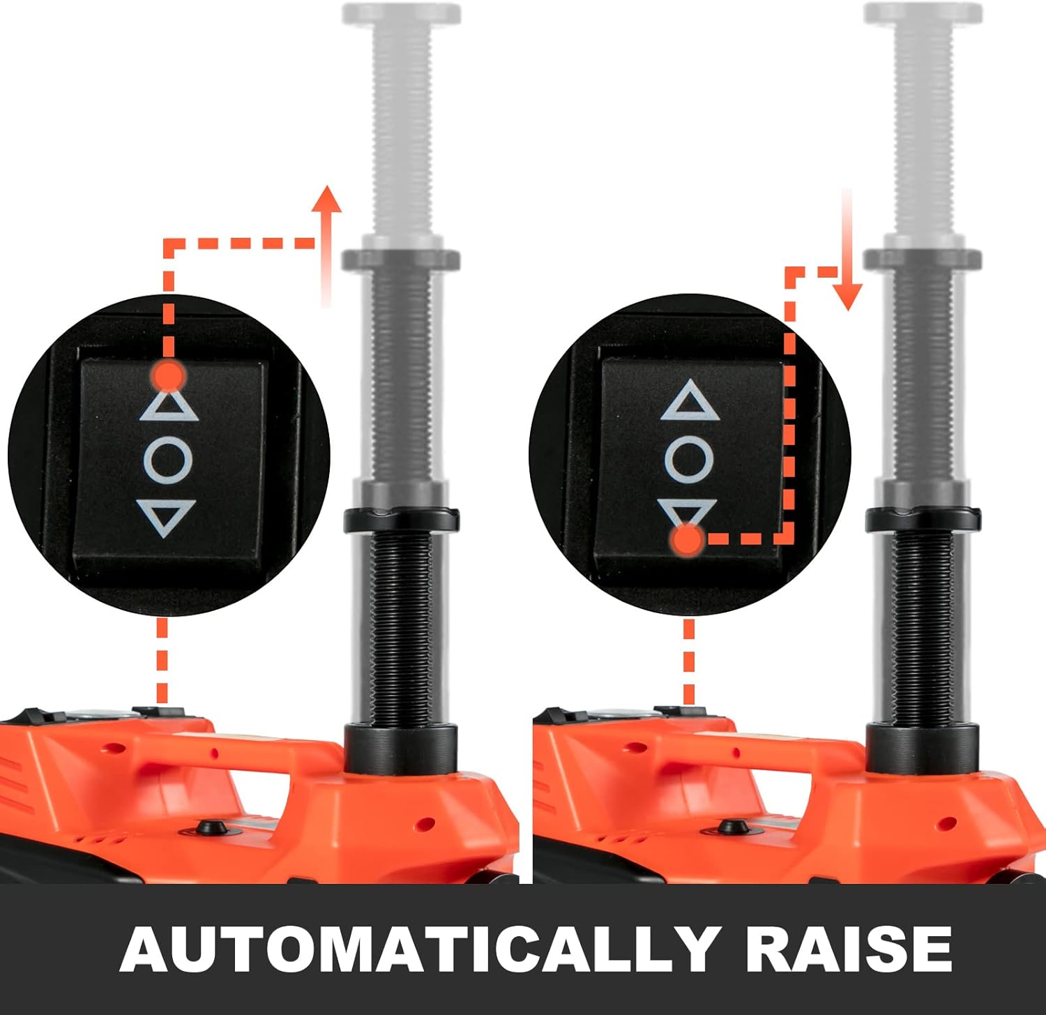 Electric Car Jack 3 Ton with Tire Inflator Pump and Electric Wrench N786