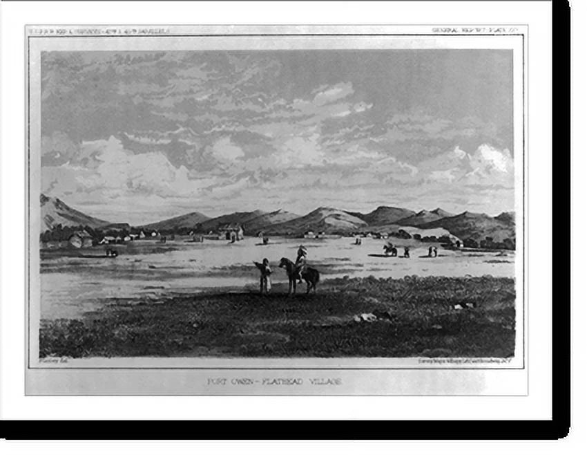 Historic Framed Print, 17-7/8" x 21-7/8" P8800