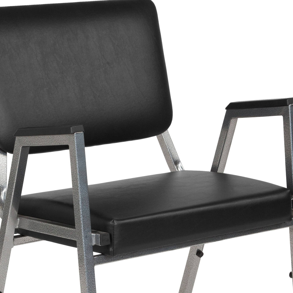 Black Vinyl Bariatric Arm Chair K69486