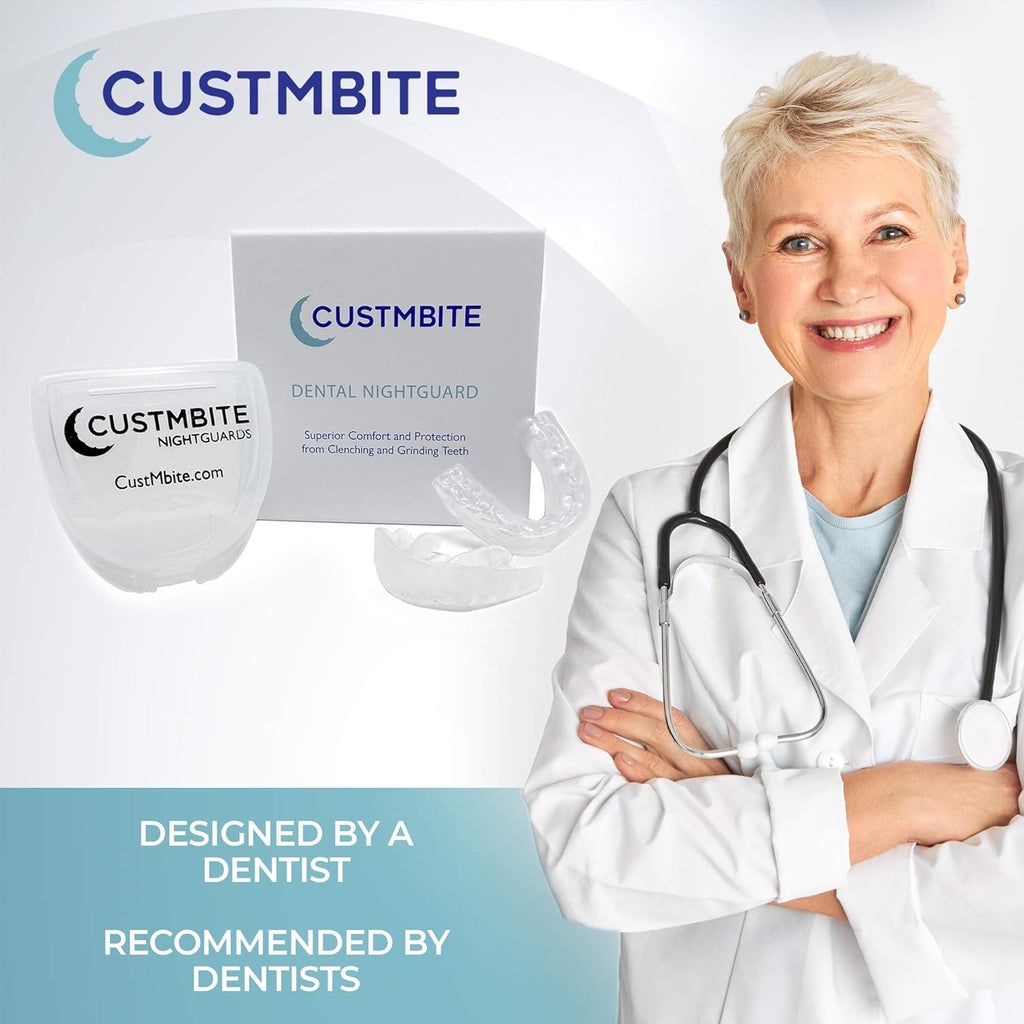 Clear Nightguard for Teeth Grinding, 2 Pack J55079