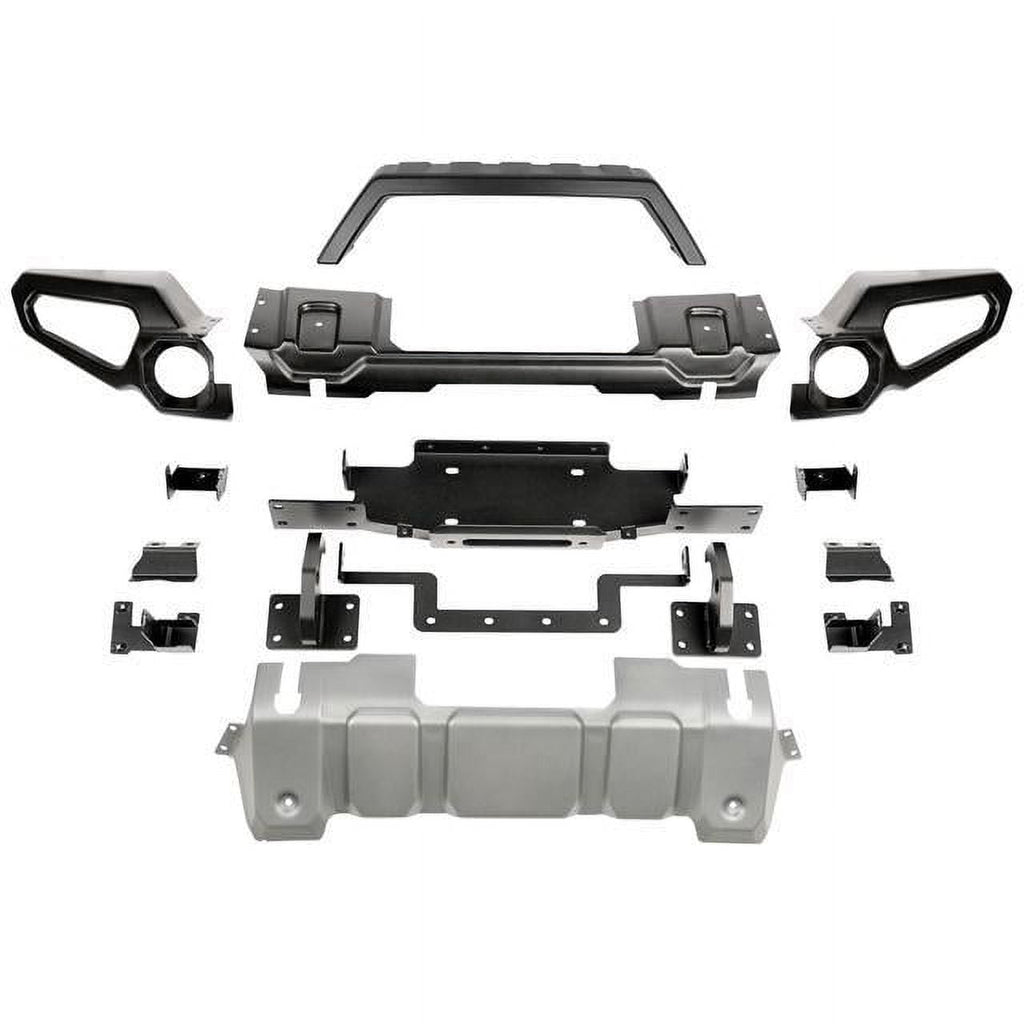 Venator Front Bumper with Overrider and Winch Tray B691