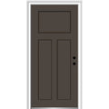 Brown Fiberglass Prehung Front Door O566295