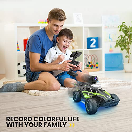 1:16 Scale Remote Control Car with 1080P HD Camera and LED Lights R8354