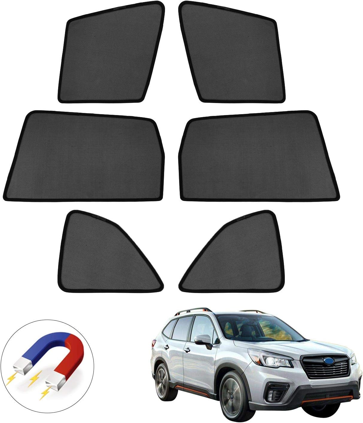 Custom Fit Folding Side Window Sunshade 6 PCS W823942