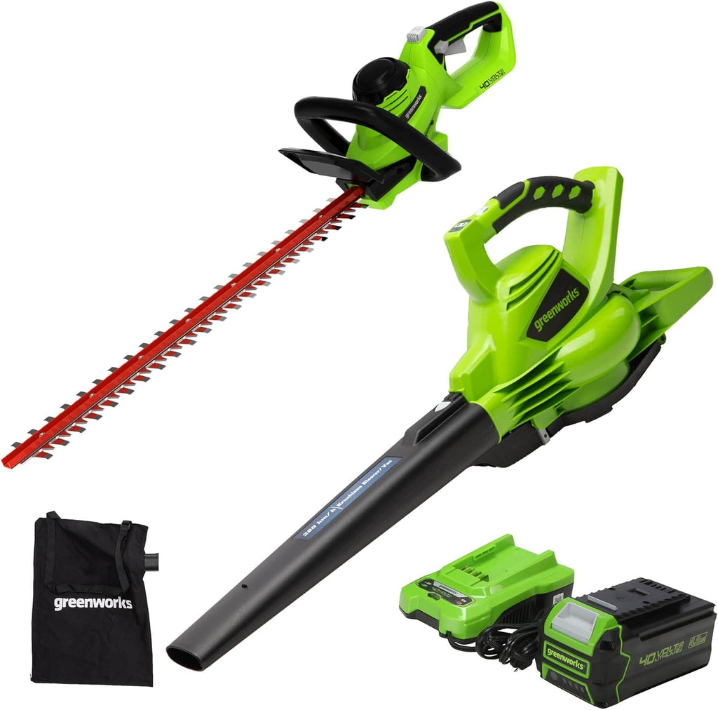 40V Brushless Cordless Blower / Vacuum with 4.0Ah Battery and Charger L6048