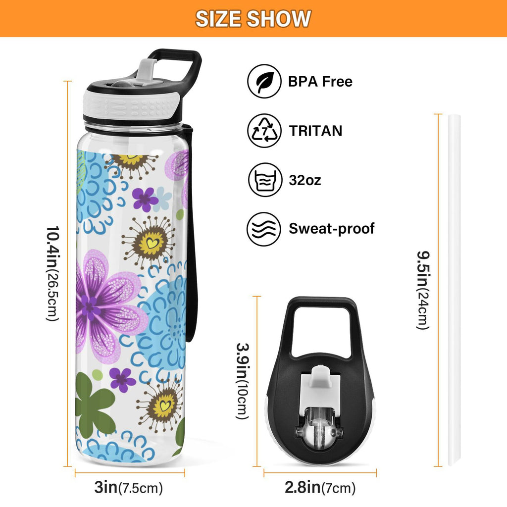32oz Tritan Leakproof Water Bottle U403