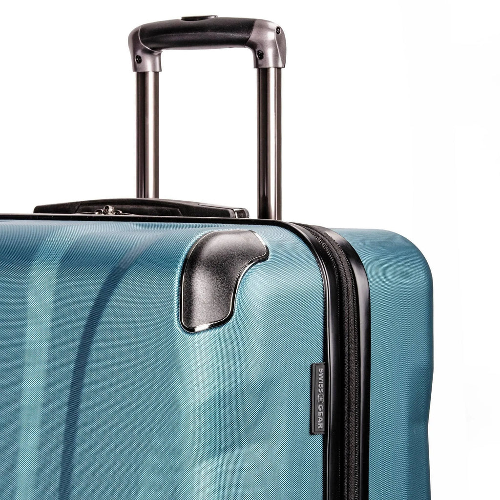 Teal Blue Hardside Suitcase V5434
