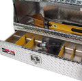 48" Contractor TopSider Tool Box with Doors & Drawers, Polished Aluminum Y8063