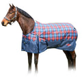 Navy/Red Plaid Heavy Neck P75940