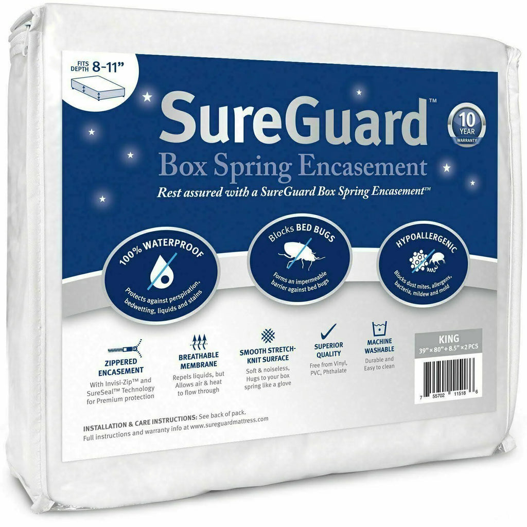 King Size Waterproof Box Spring Encasement Z14606