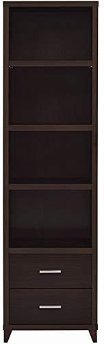 4 Shelf Cappuccino Bookcase C530650