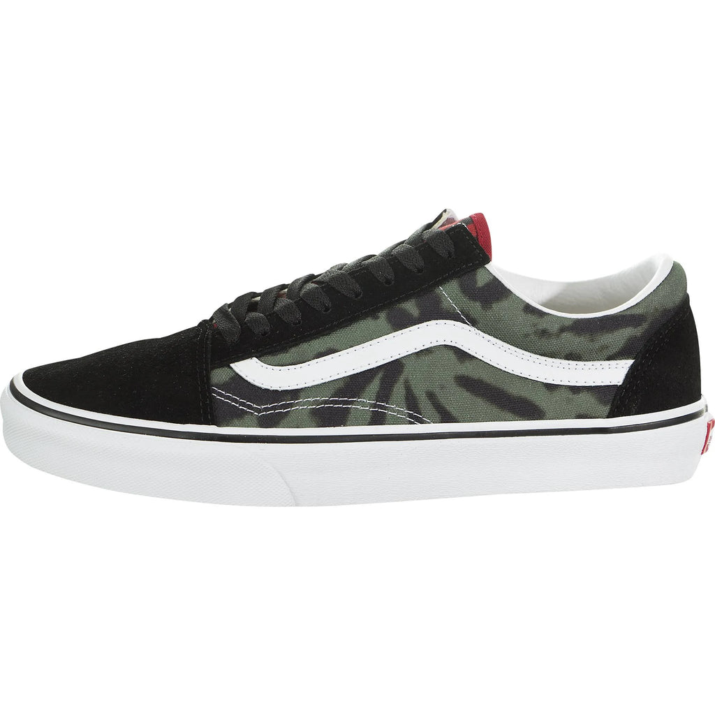 Multi/Black Tie Dye Old Skool Shoes T8028