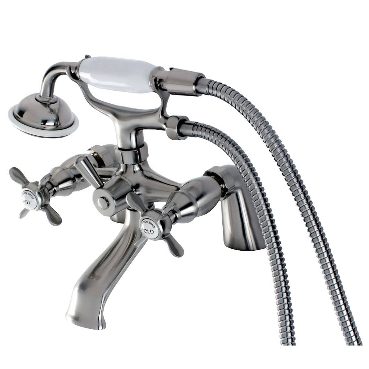Chrome Clawfoot Tub Filler with Hand Shower W435