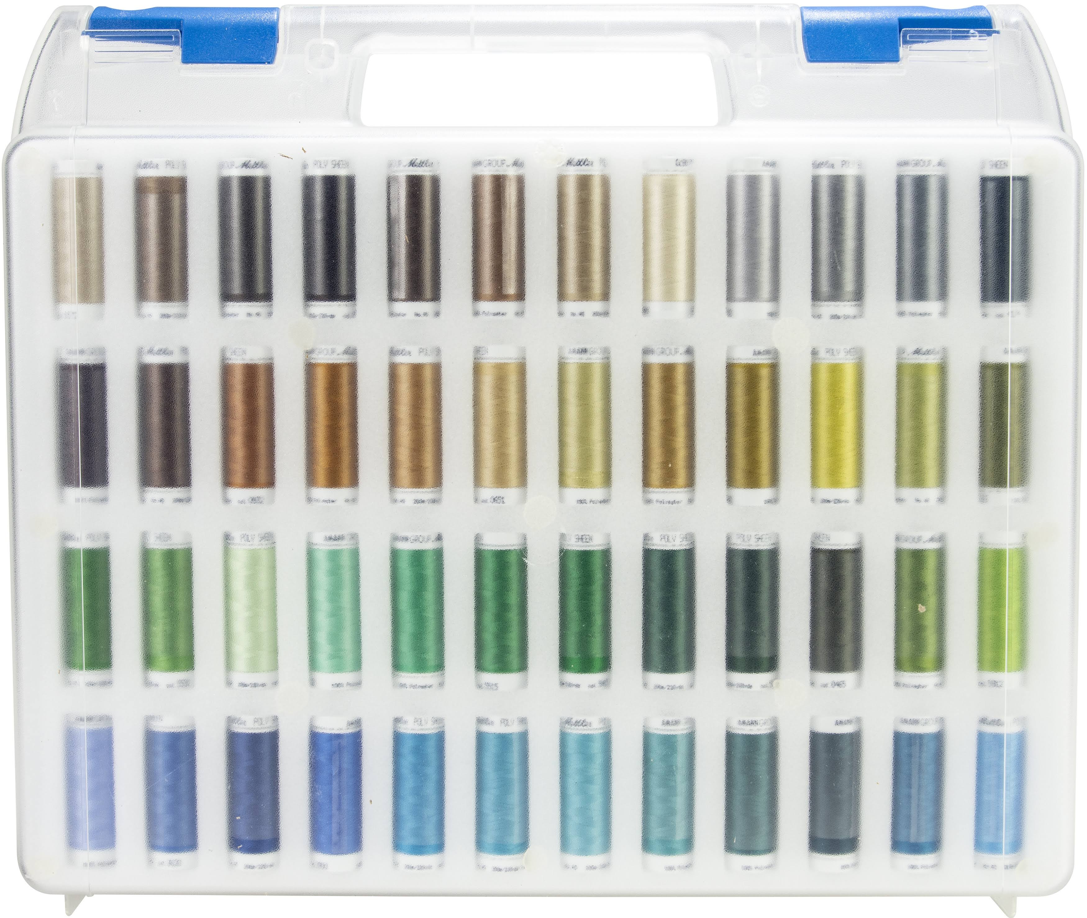 Poly Sheen Thread Case with 96 Spools N125821