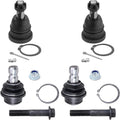 Front Upper & Lower Suspension Ball Joints 4pc Set W941