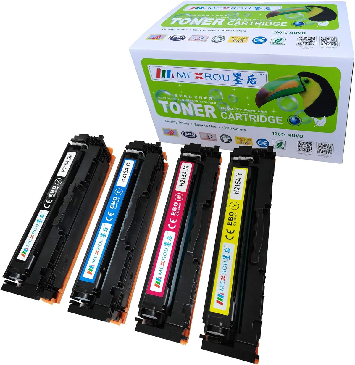 Compatible Toner Cartridge 4-Pack E6776