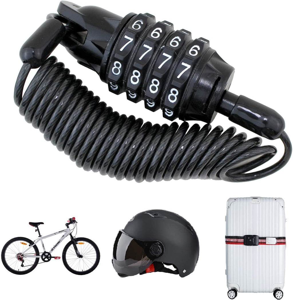 6 Feet Mini Combination Cable Lock O223