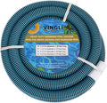 Blue Pack of 2 Swimming Pool Vacuum Hose F95444