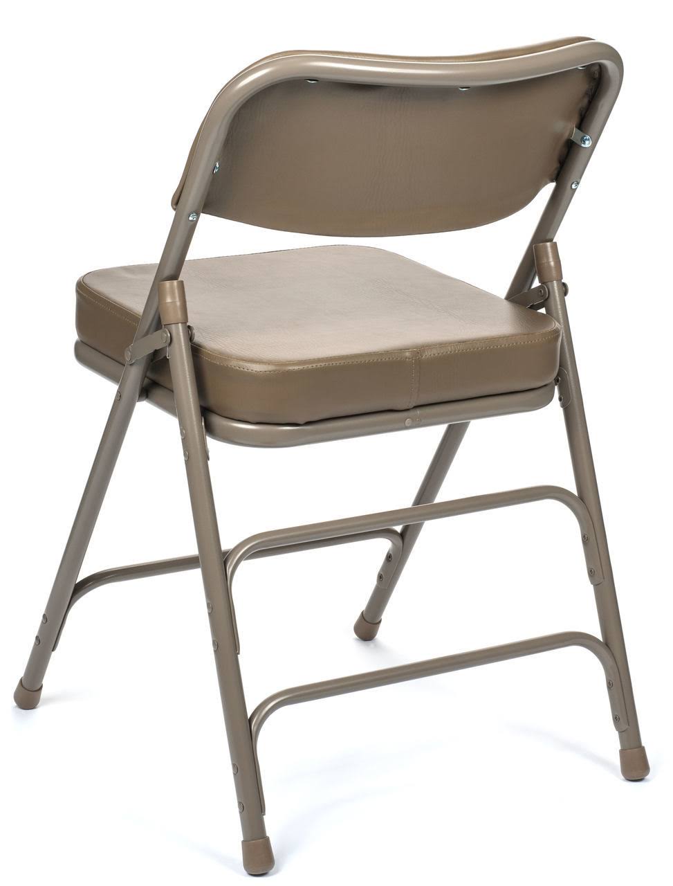 Beige Folding Card Table and 2 Chair Set R366