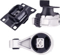 Engine Motor & Transmission Mount Kit 3pcs Compatible with 2005 2006 2007 Ford Focus 2.0L C134083