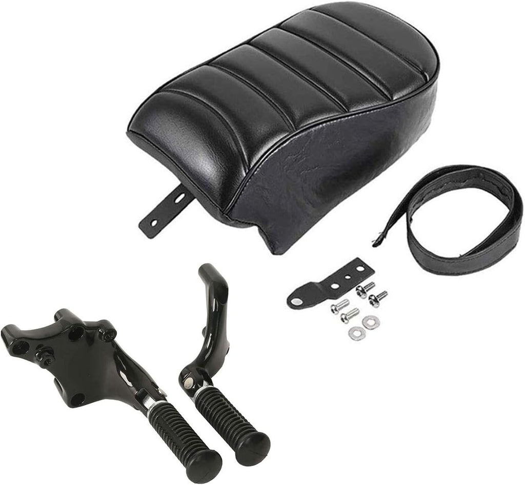 Rear Passenger Pillion Seat FootPegs Mount Kit for Harley Sportster Iron 883 XL883N 2016-2022 Iron 1200 XL1200NS 2018-2022 T208260