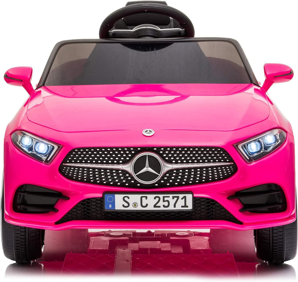 Pink 12V Licensed Mercedes Benz CLS Ride on Car L3268