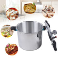 22L Explosion-proof Aluminium Pressure Cooker Canner Pot N340