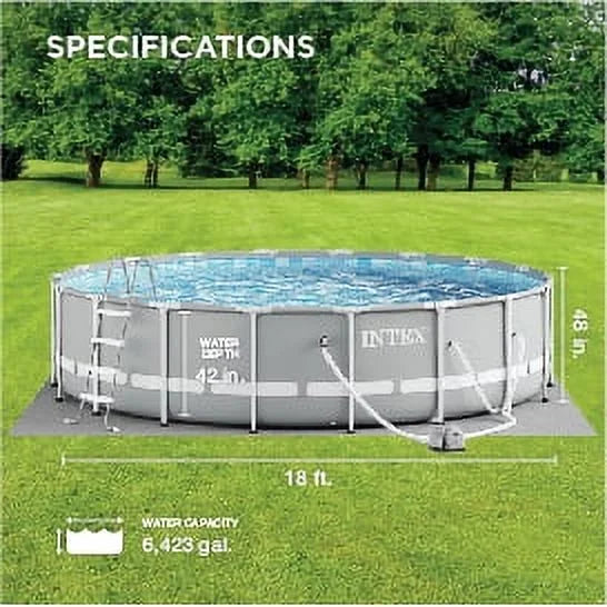 18Ft X 48In Prism Frame Pool Set L62156