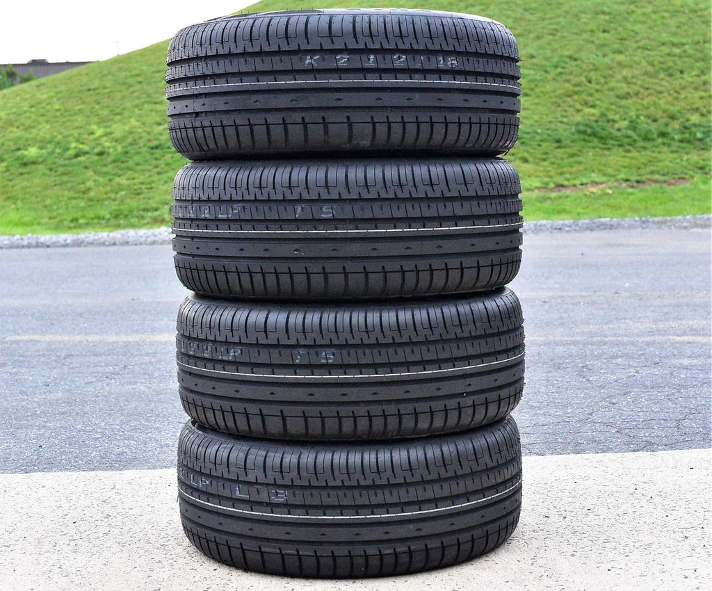 Set of 4 All-Season High Performance Radial Tires 245/35R18 W15750