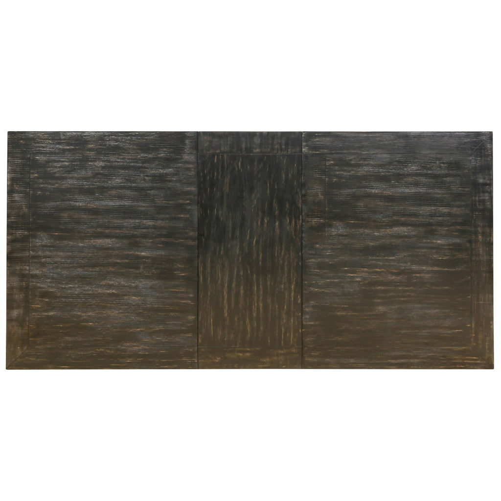 Black Solid Wood Dining Table 72-Inch S661173
