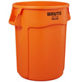 Orange Round Vented Trash Can X45623