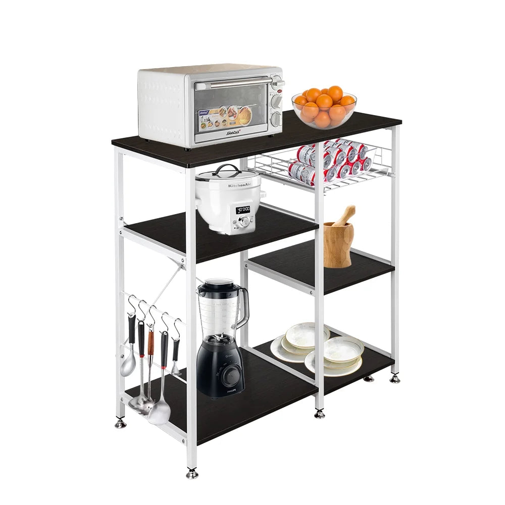3-Tier Metal Kitchen Baker’s Rack with Hook M19242