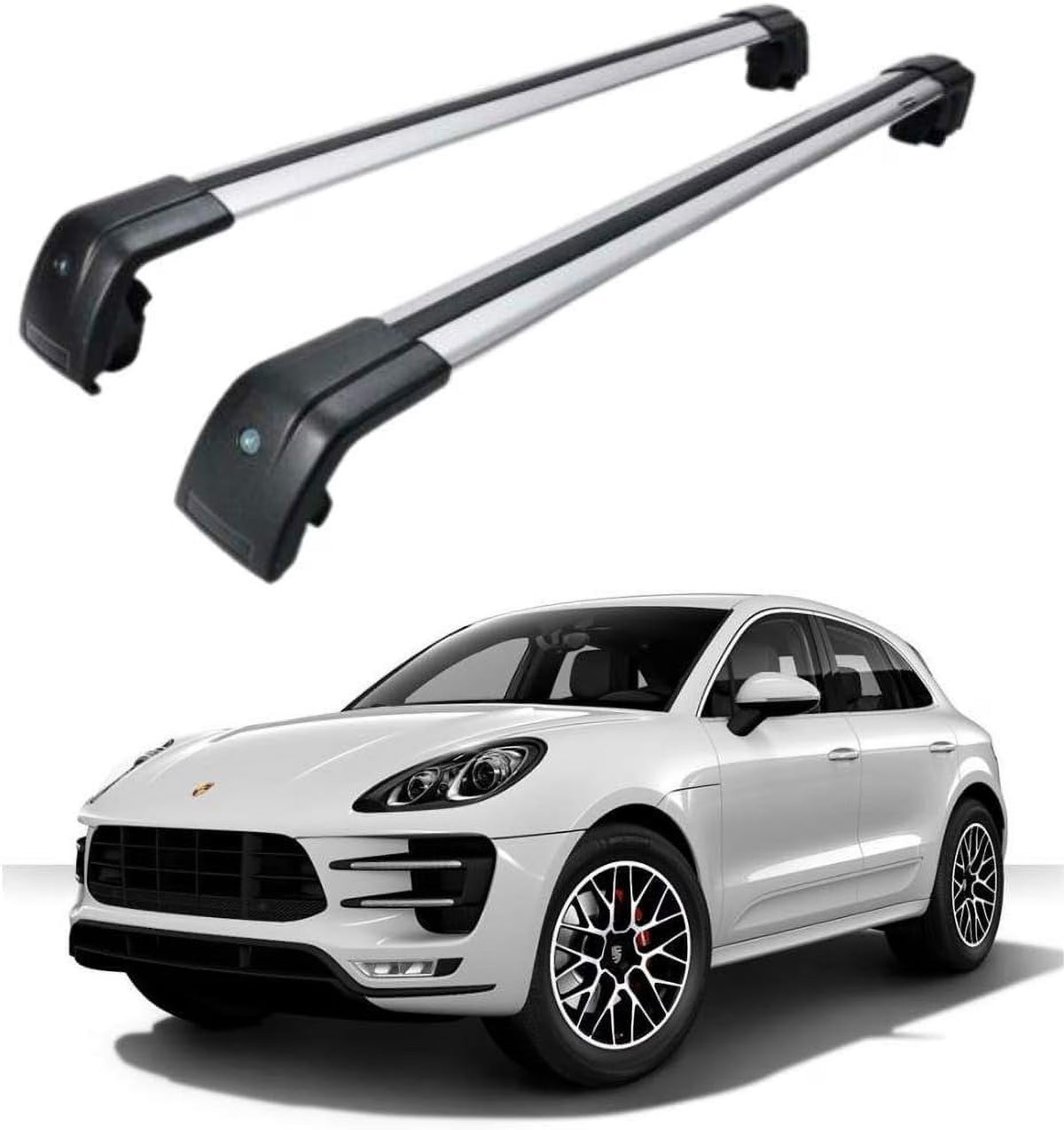 Roof Rack Cross Bars for Porsche Macan 2014-2024 B8282