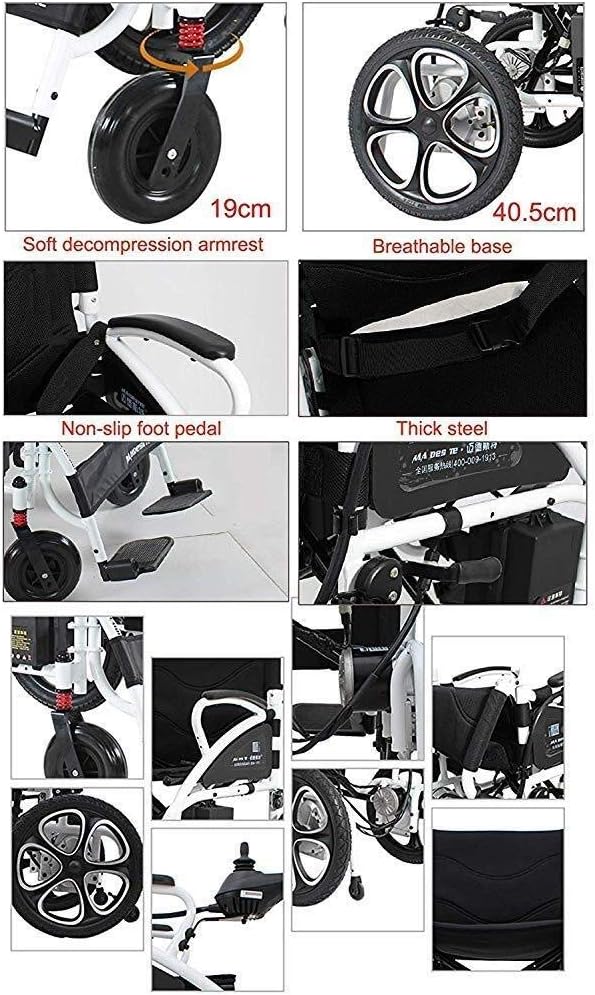 Compact Foldable Motorized Wheelchair D420