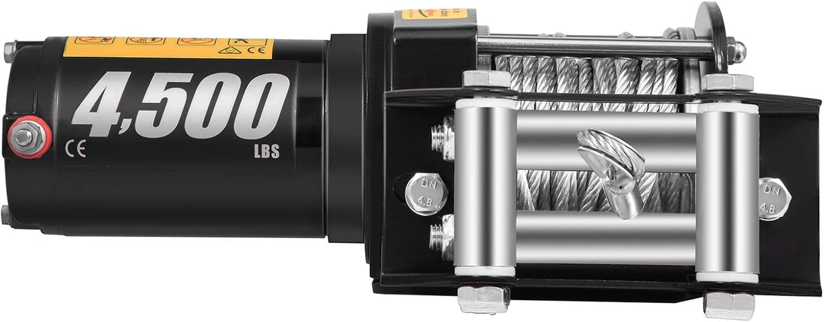 4500lb 12V Electric Winch with Wireless Remote Control Y118
